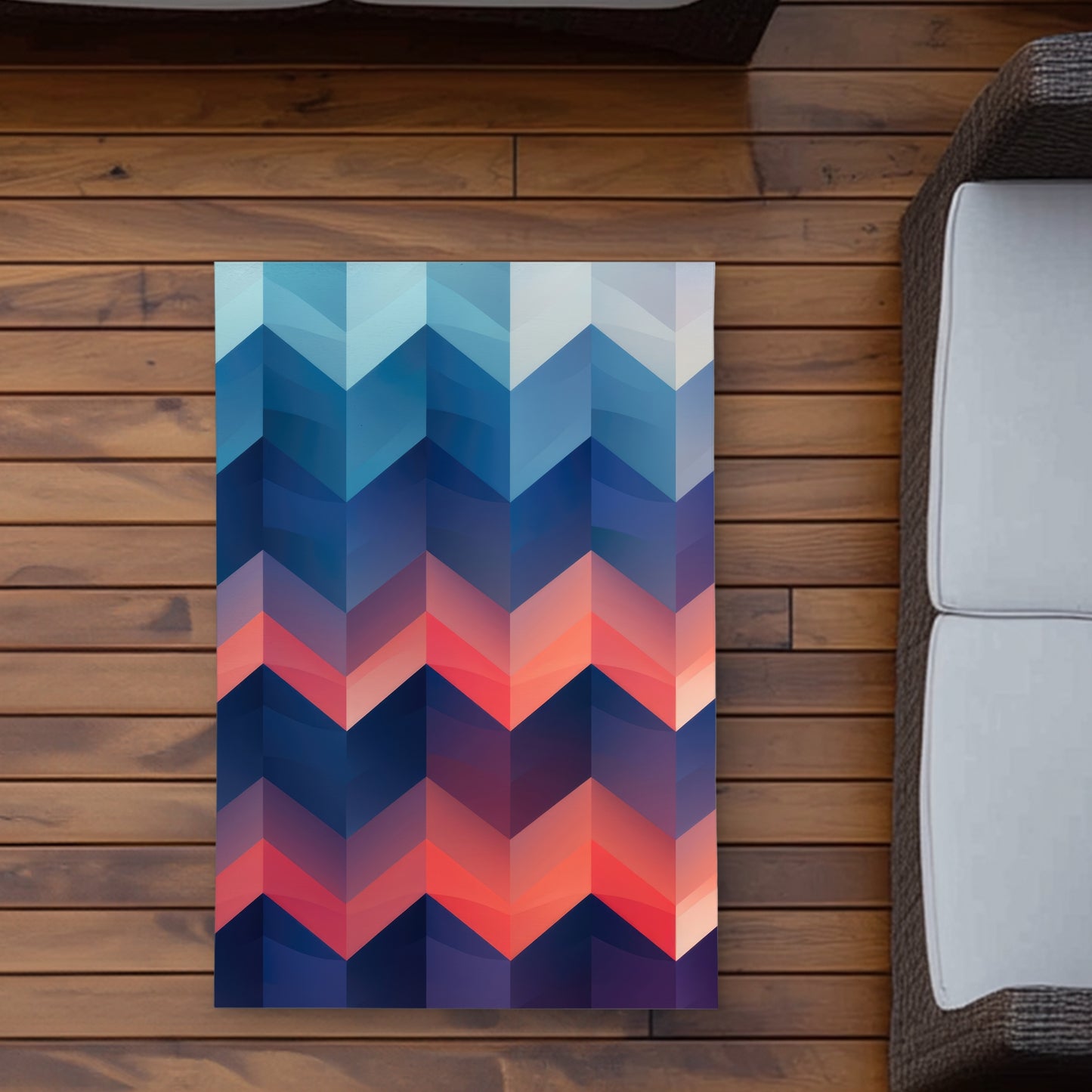 Tapis d'extérieur « Vagues de chaleur » | Un accent élégant pour votre décoration intérieure