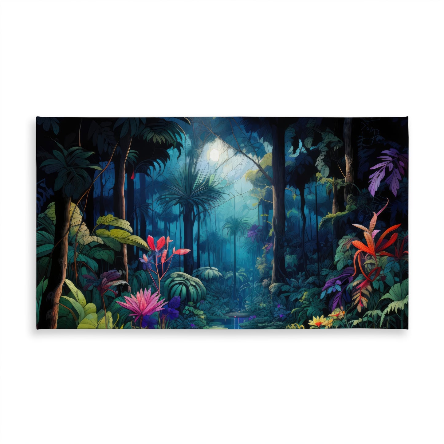 The beauty of nature - Blue Indoor Outdoor Tablecloth for