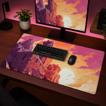 Le tapis de jeu Setting Rampart | Surface de jeu de décoration intérieure