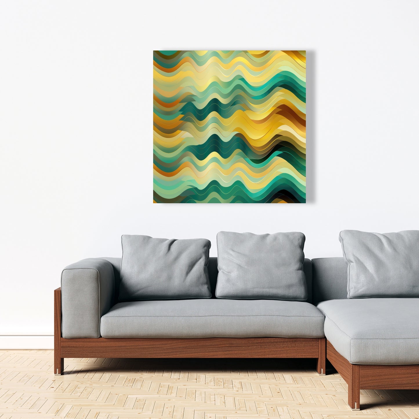 Rich by design - Orange Canvas for Stylish Home Decor