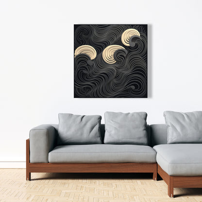 Layers - 32"x32" Canvas