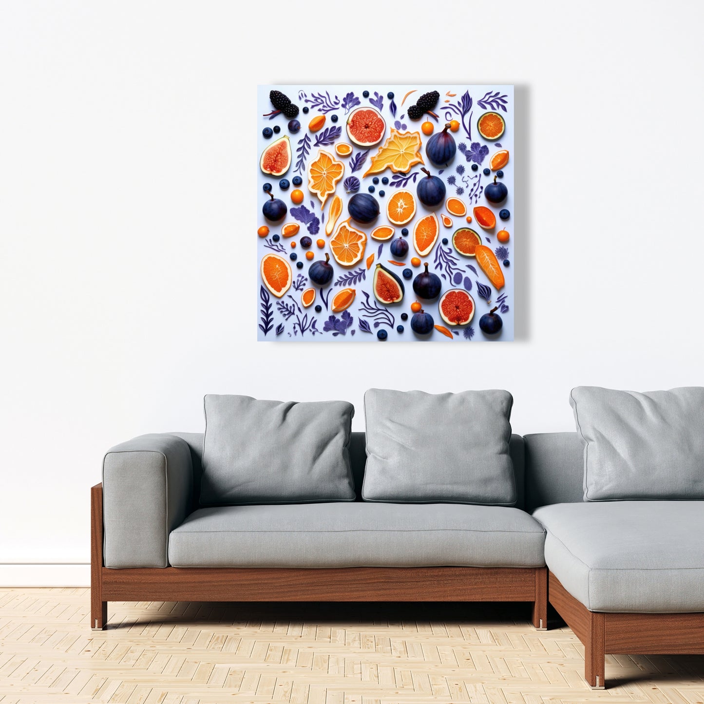 Fruity skins - 32"x32" Canvas
