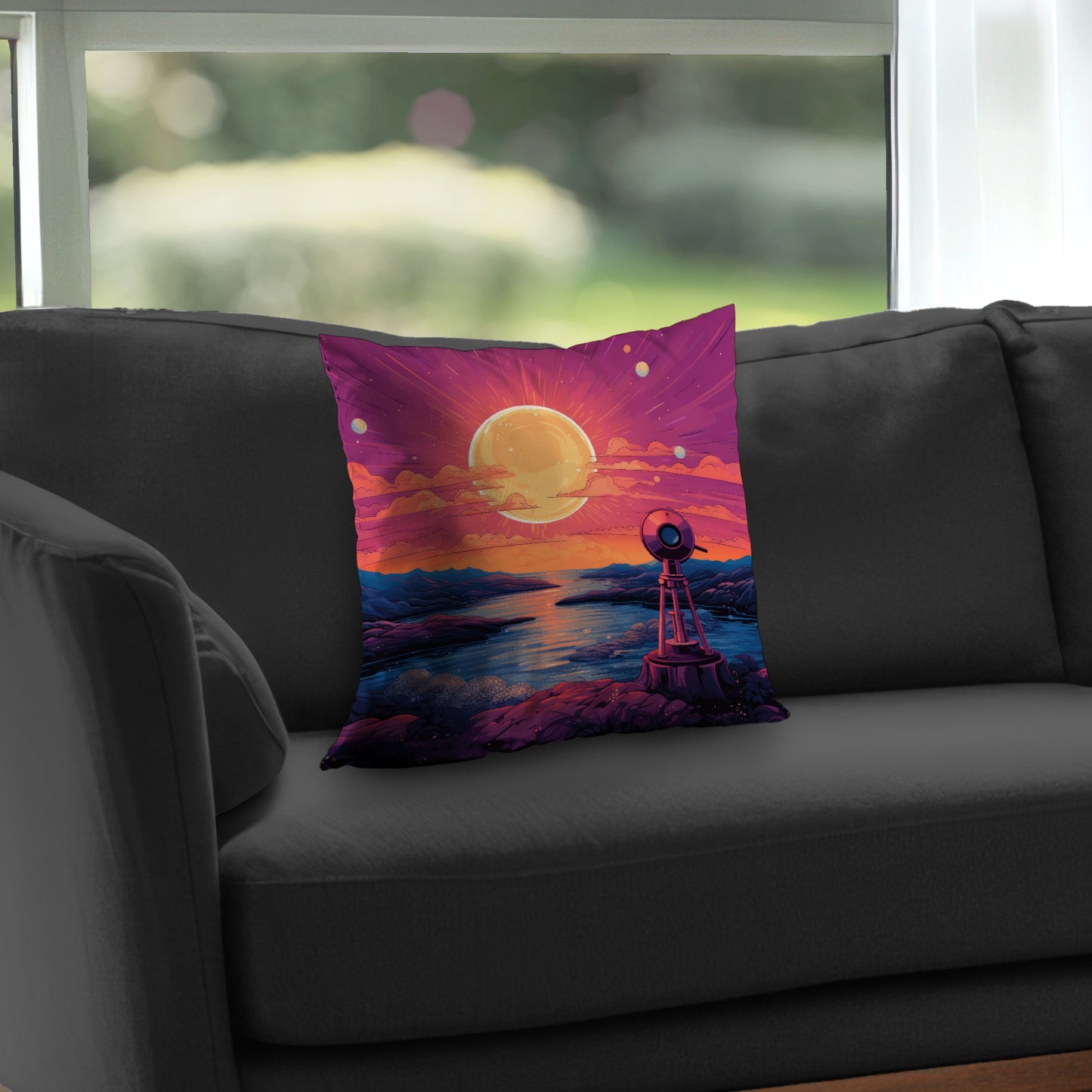 Measure the calm - Throw Pillow