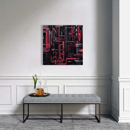 Machinery - 32"x32" Canvas