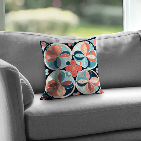Pastel mandala - Throw Pillow