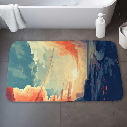 Enfin Tapis de Bain Clair | Tapis Décoratif Doux et Élégant