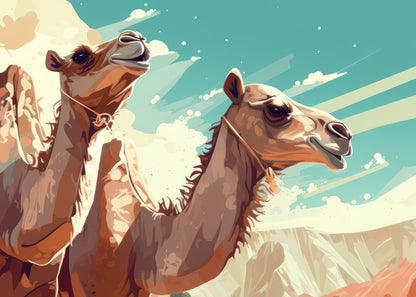 Two Camels Turquoise Indoor Outdoor Door Mat | Home Decor