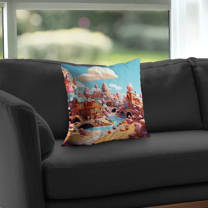 Sweet kingdom - Throw Pillow