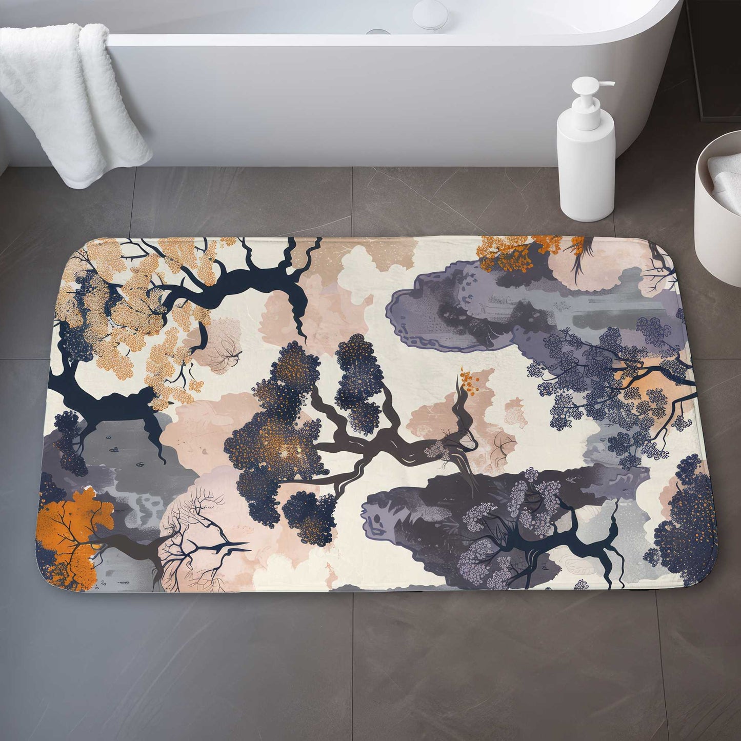 Voidless White Bath Mat | Stylish Home Decor Essential