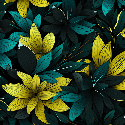 Potent - Yellow Canvas Art for Stylish Home Decor