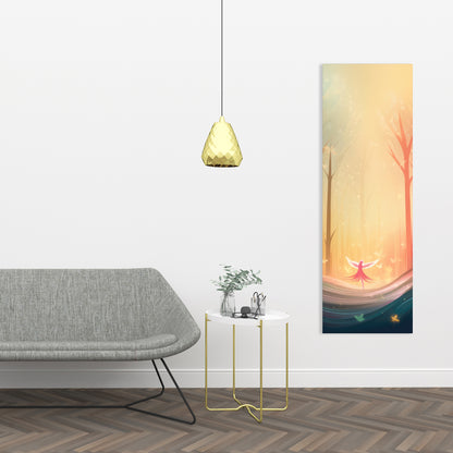 Enchanted Yellow Canvas | Vibrant Home Decor Artwork