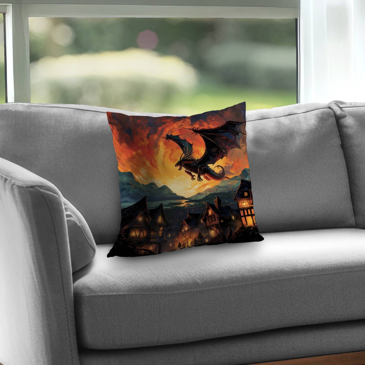 Hope for mercy - Throw pillow - Print on demand