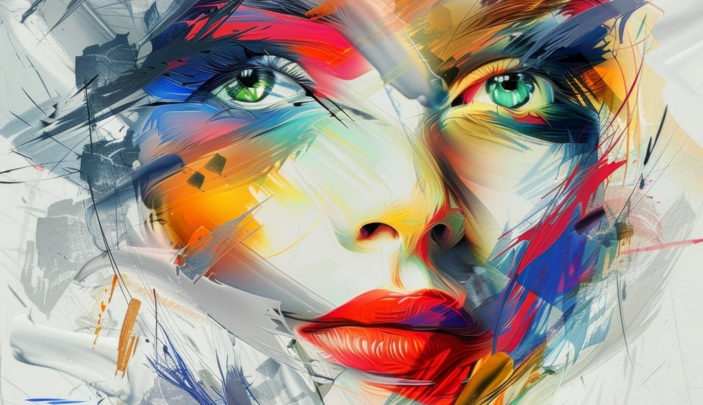 Abstract Look - Red Gaming Mat | Stylish Design