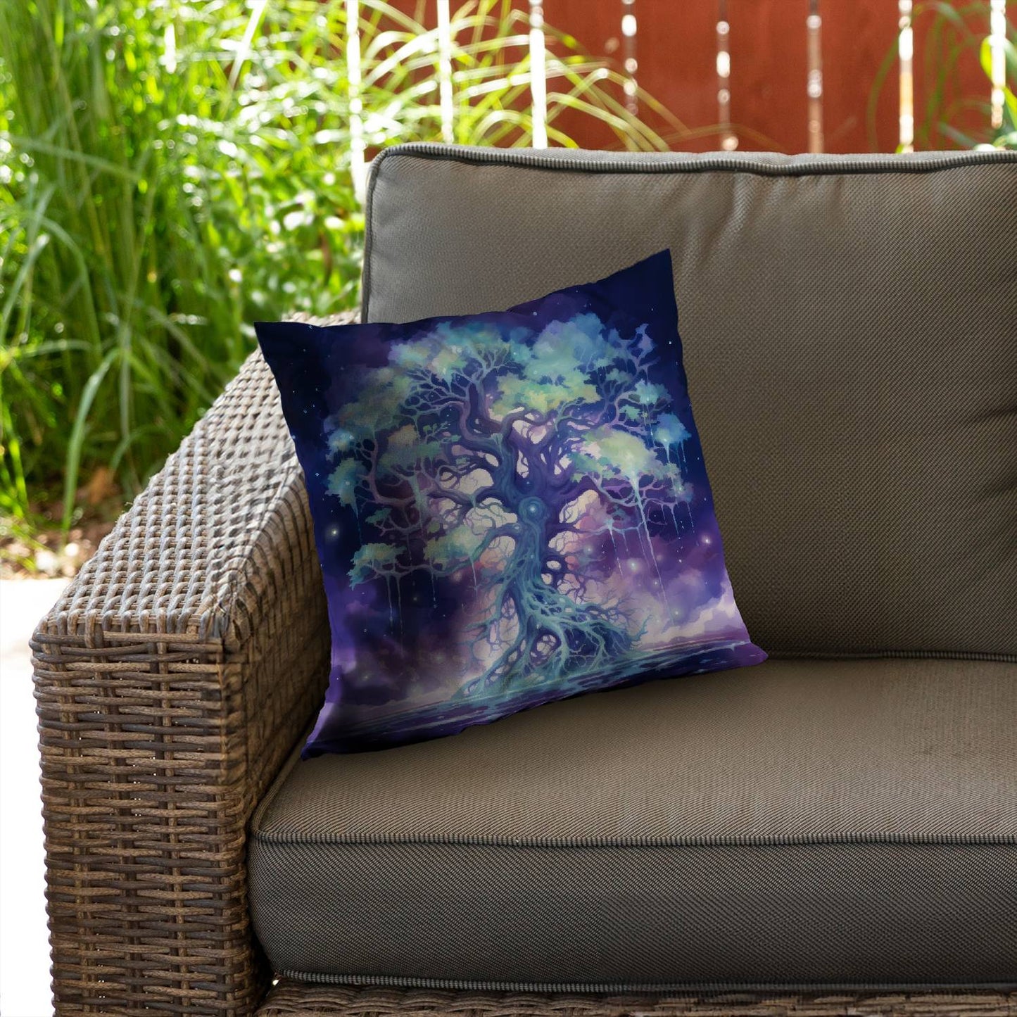 Surreal sap - Throw pillow - Print on demand