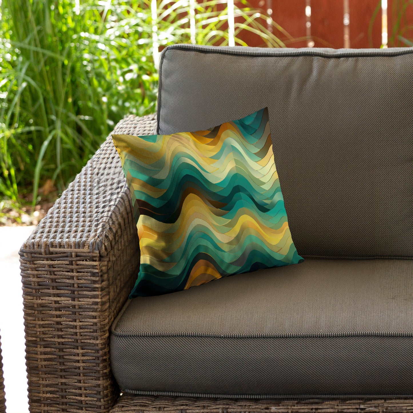 Jagged luxury - Throw Pillow
