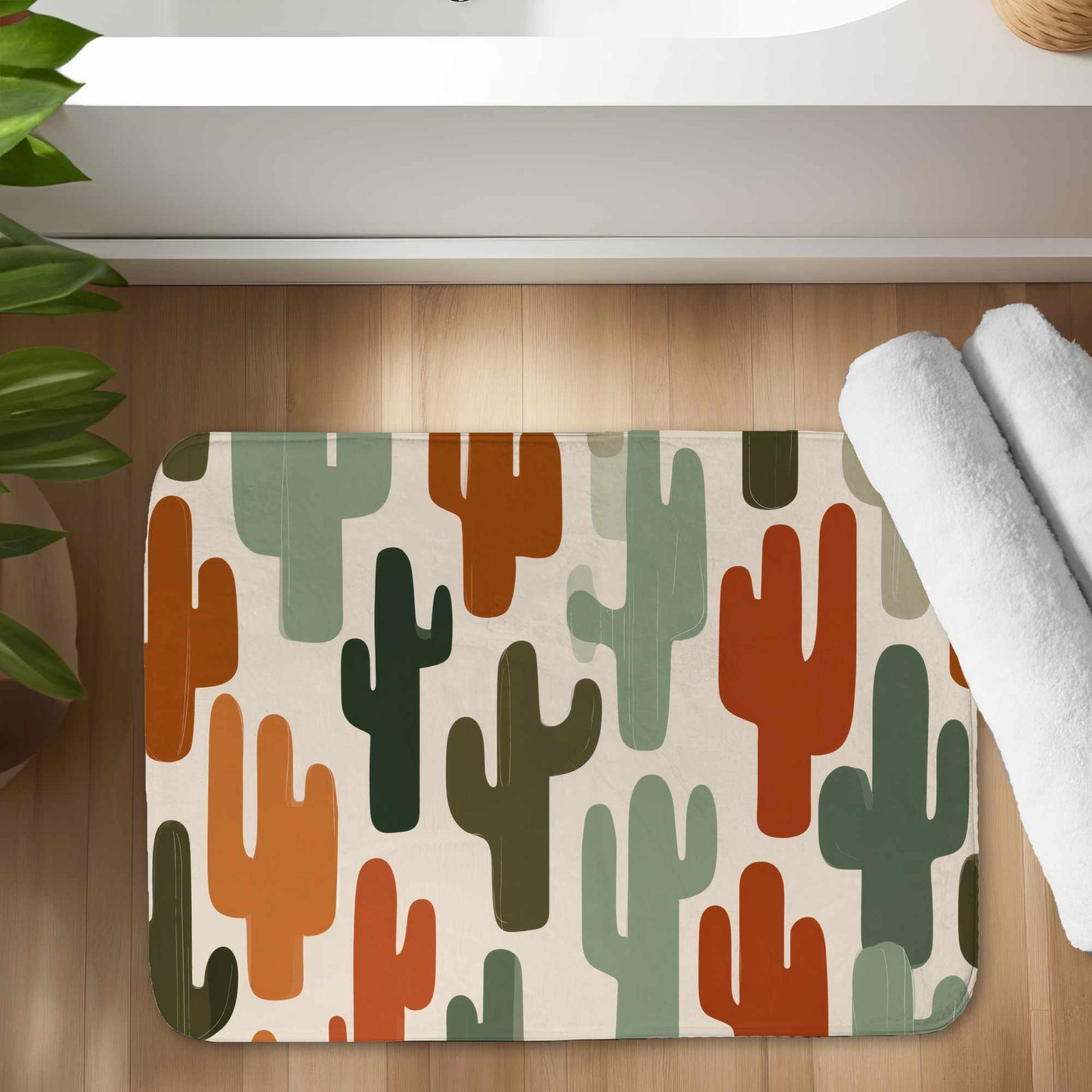 Desert Echoes Bath Mat | Stylish Home Decor Accent