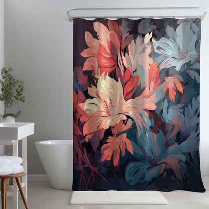 Rideau de douche « Silent Charm » | Accent décoratif élégant pour la maison
