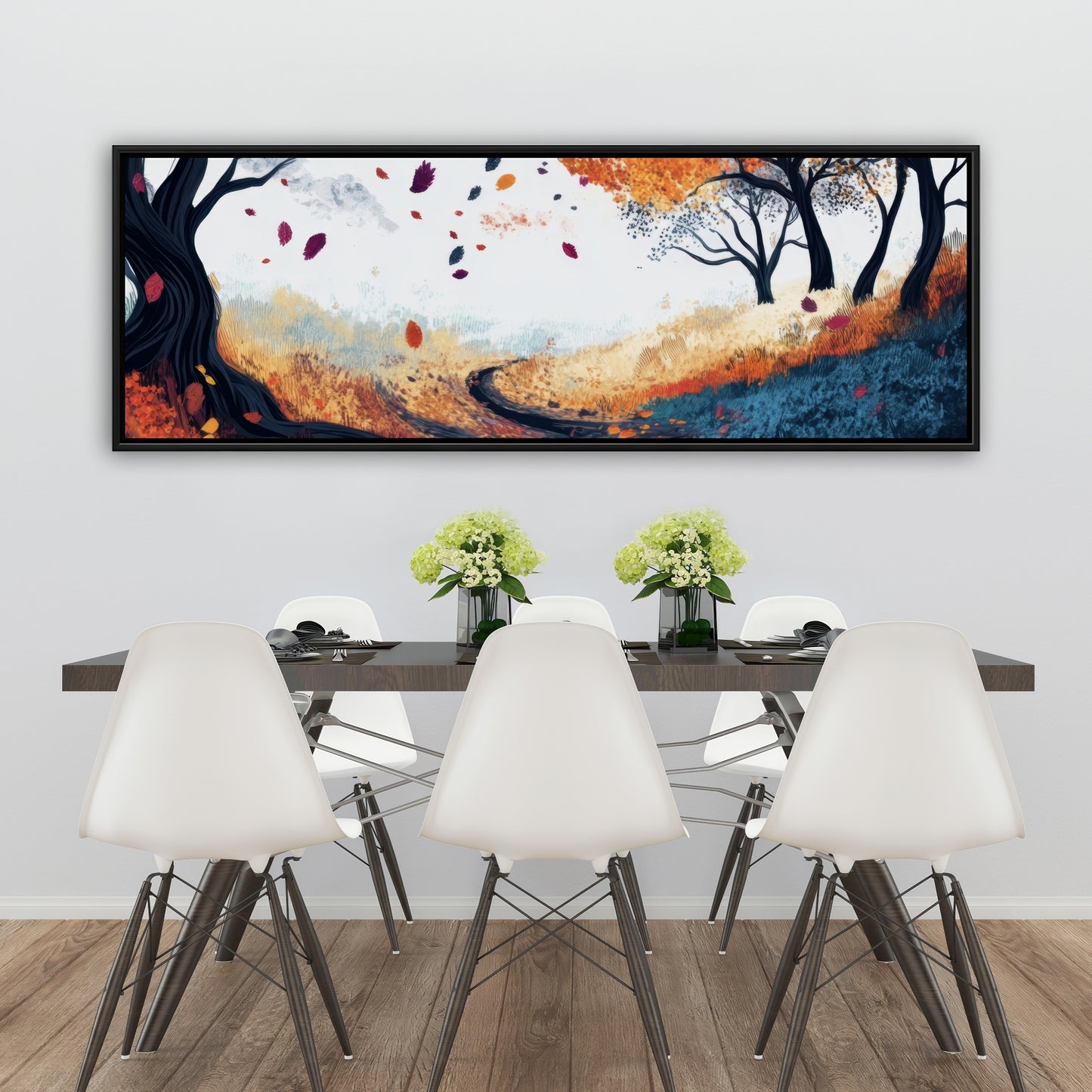 Cool weather - 36"x36" Framed canvas