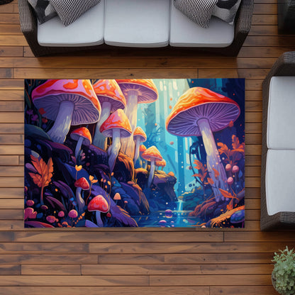 Take a look at that - Purple Outdoor Area Rug for Home Decor