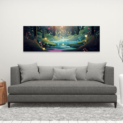 Magical forest - 32"x32" Canvas