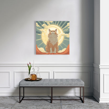 Moewing Above - Blue Canvas Art for Home Decor | Stylish Design