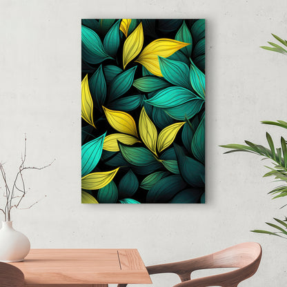 Potent Aroma - Yellow Canvas Art for Home Decor and Style