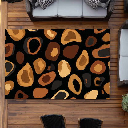 Tapis d'extérieur Wild Earth Spots | Décoration d'intérieur élégante