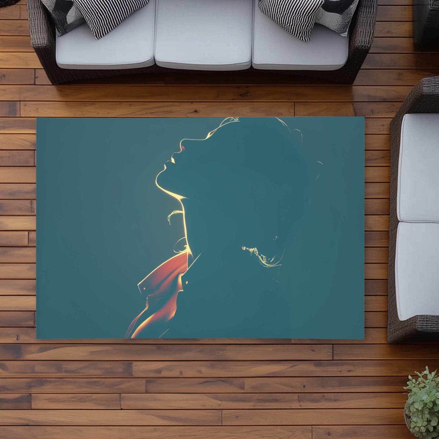 Tapis d'extérieur Silent Light Whisper | Décoration d'intérieur
