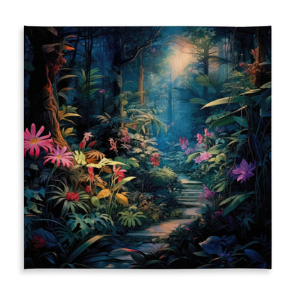 Against all odds - Pink Indoor/Outdoor Tablecloth for Home Decor