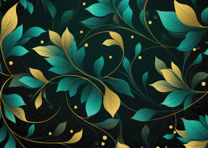 Twirling Twigs Green Indoor Outdoor Door Mat | Home Decor