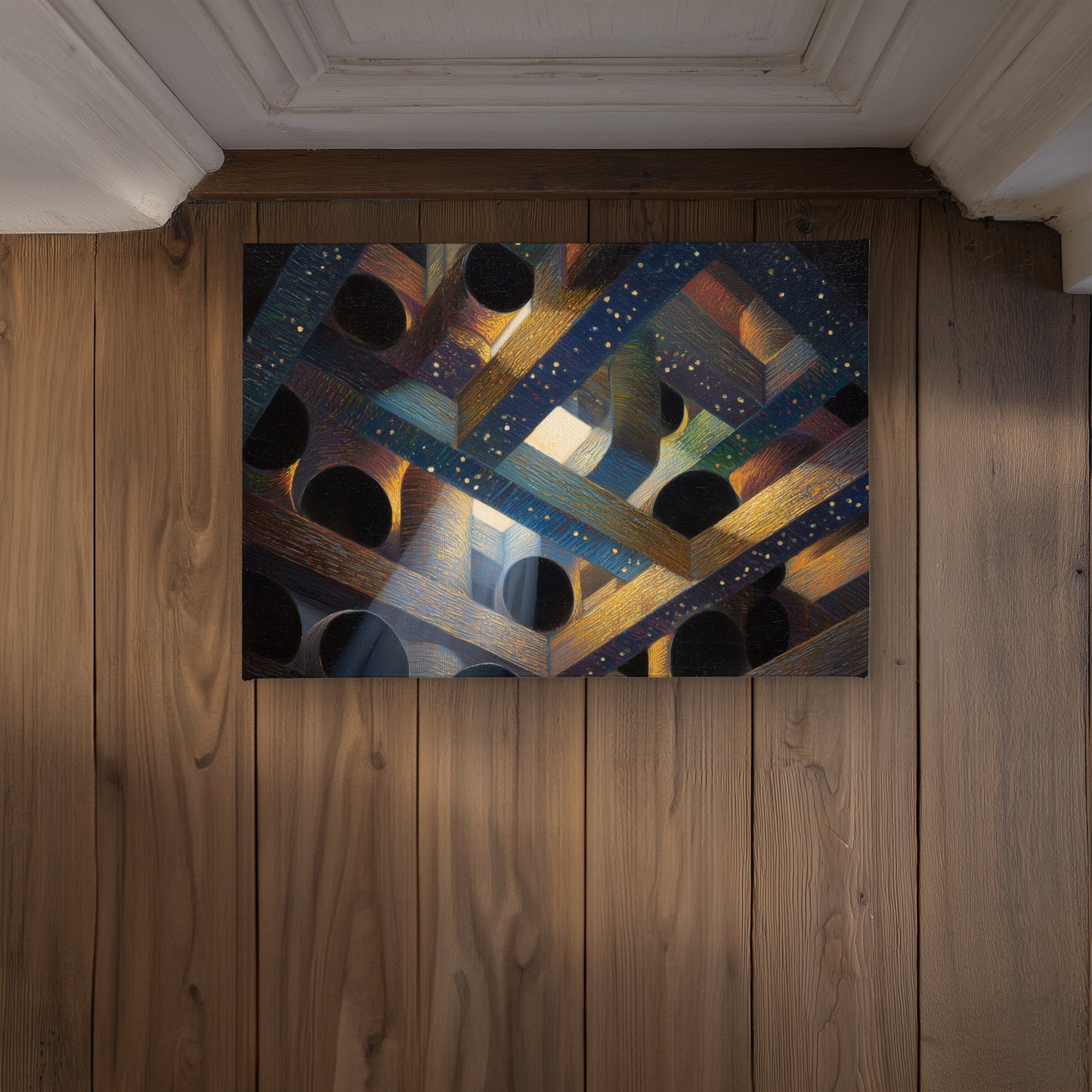 Pipe Dream Gray Indoor Outdoor Door Mat | Home Decor Accent