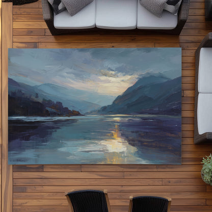 Tapis d'extérieur Obscure - Décoration élégante pour les terrasses