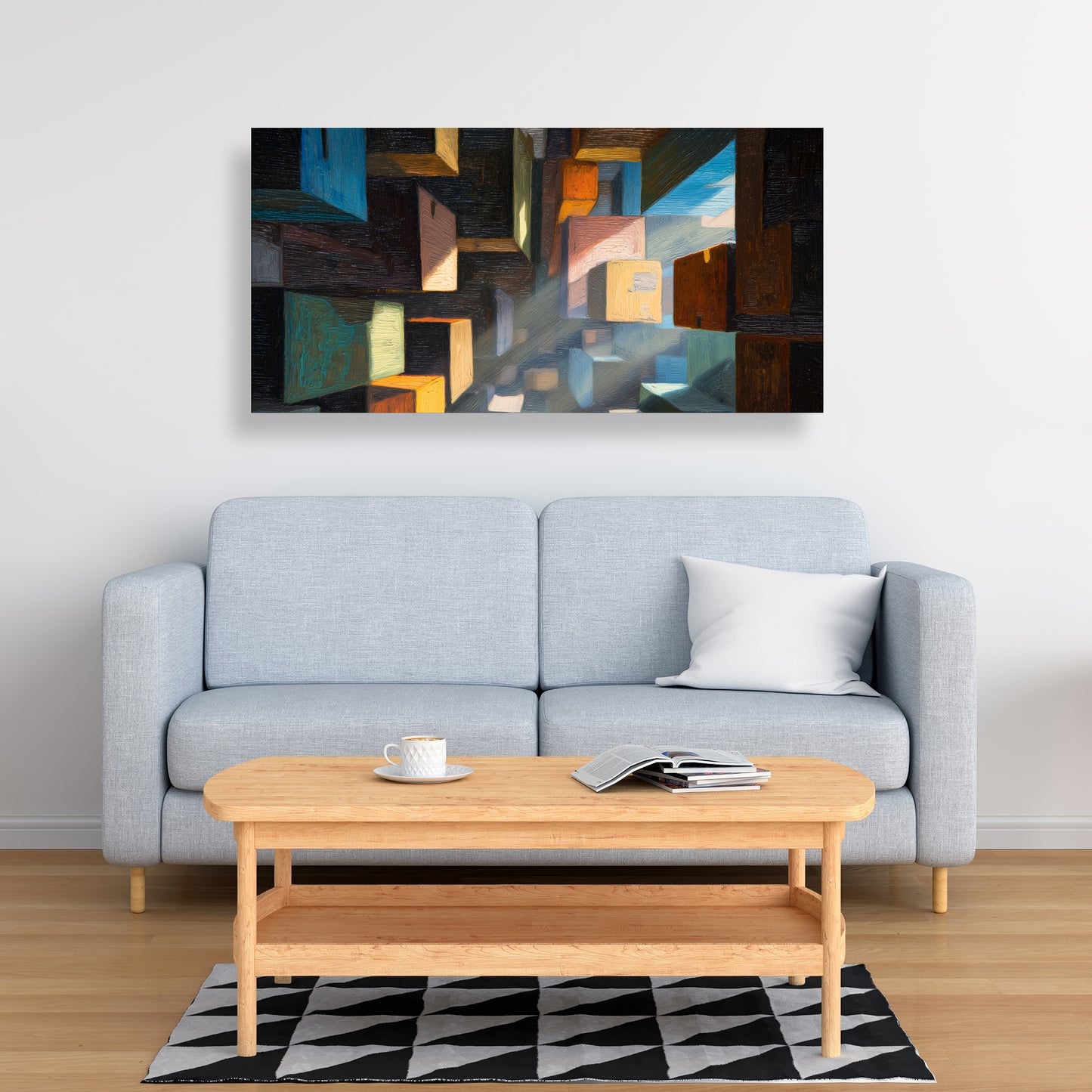 Boxed up - 24"x24" Canvas