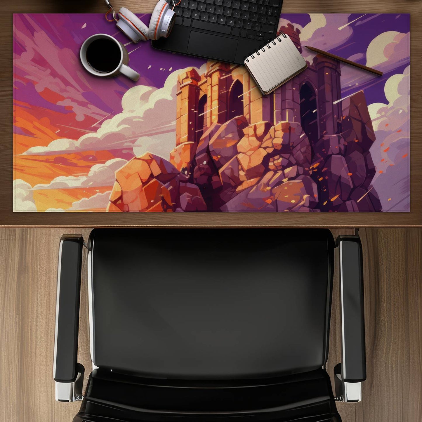 The Last Remains - White Gaming Mat for Home Decor