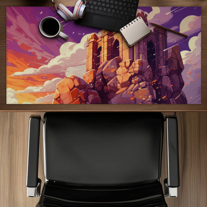 The Last Remains - White Gaming Mat for Home Decor