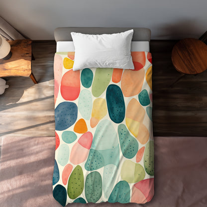 Seedy shapes - 88"x88" Duvet Cover