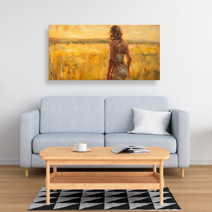 Exploring - 32"x32" Canvas
