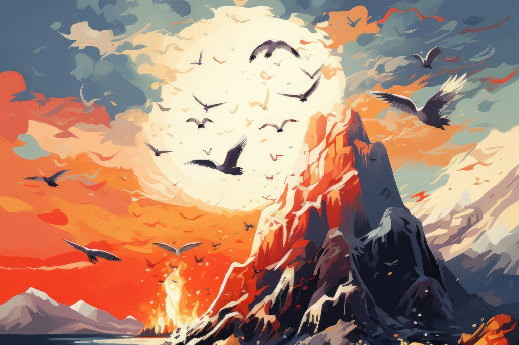 Towards Danger Gray Outdoor Area Rug | Stylish Home Decor