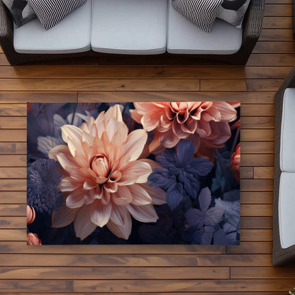 Pink and Purple Outdoor Area Rug | Stylish Home Decor