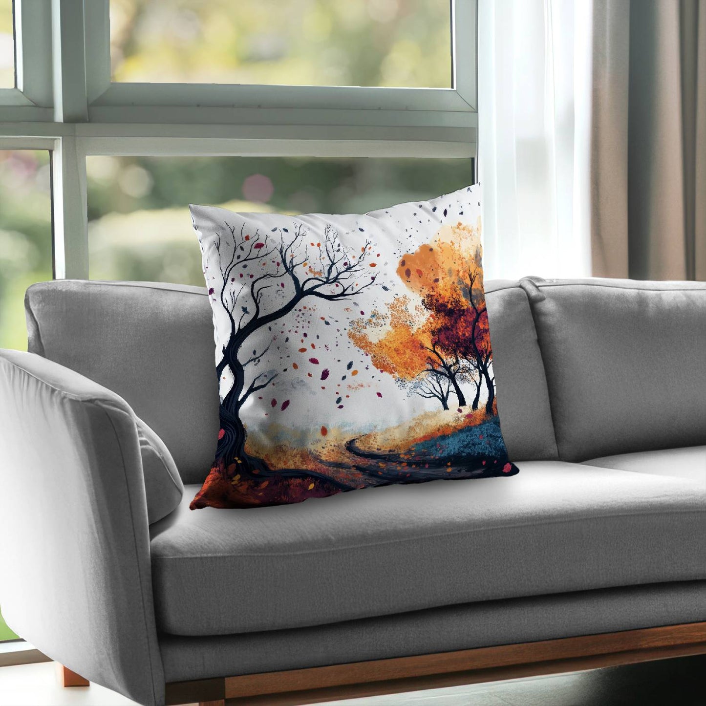 Cool weather - Throw Pillow