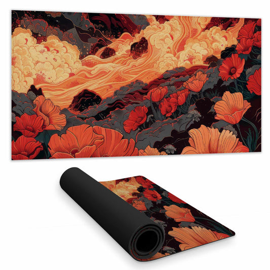 The Big Burn Desk Mat - Stylish Home Decor Surface Protector