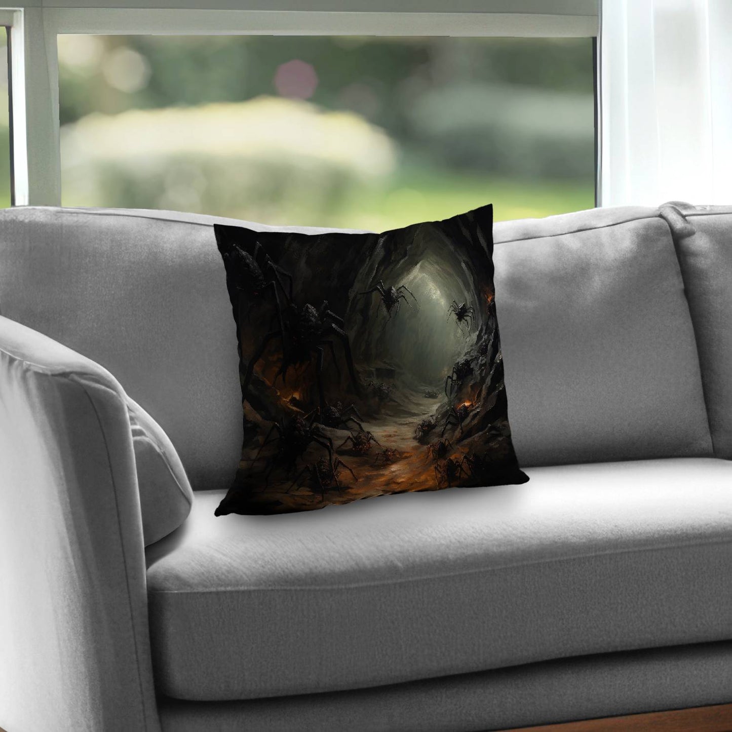 Nightmare inducing - Throw pillow - Print on demand