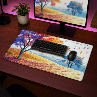 Spring Breeze Desk Mat | Stylish Home Decor Desk Accessory