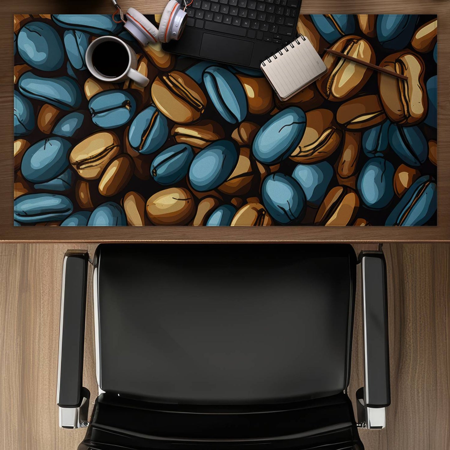 Contrasting taste - Desk mat - Print on demand