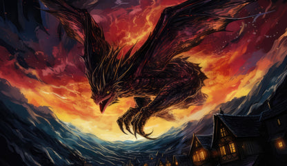 Back for Revenge Red Indoor Outdoor Tablecloth | Home Decor