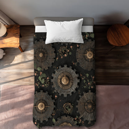 Cog pattern - 88"x88" Duvet Cover