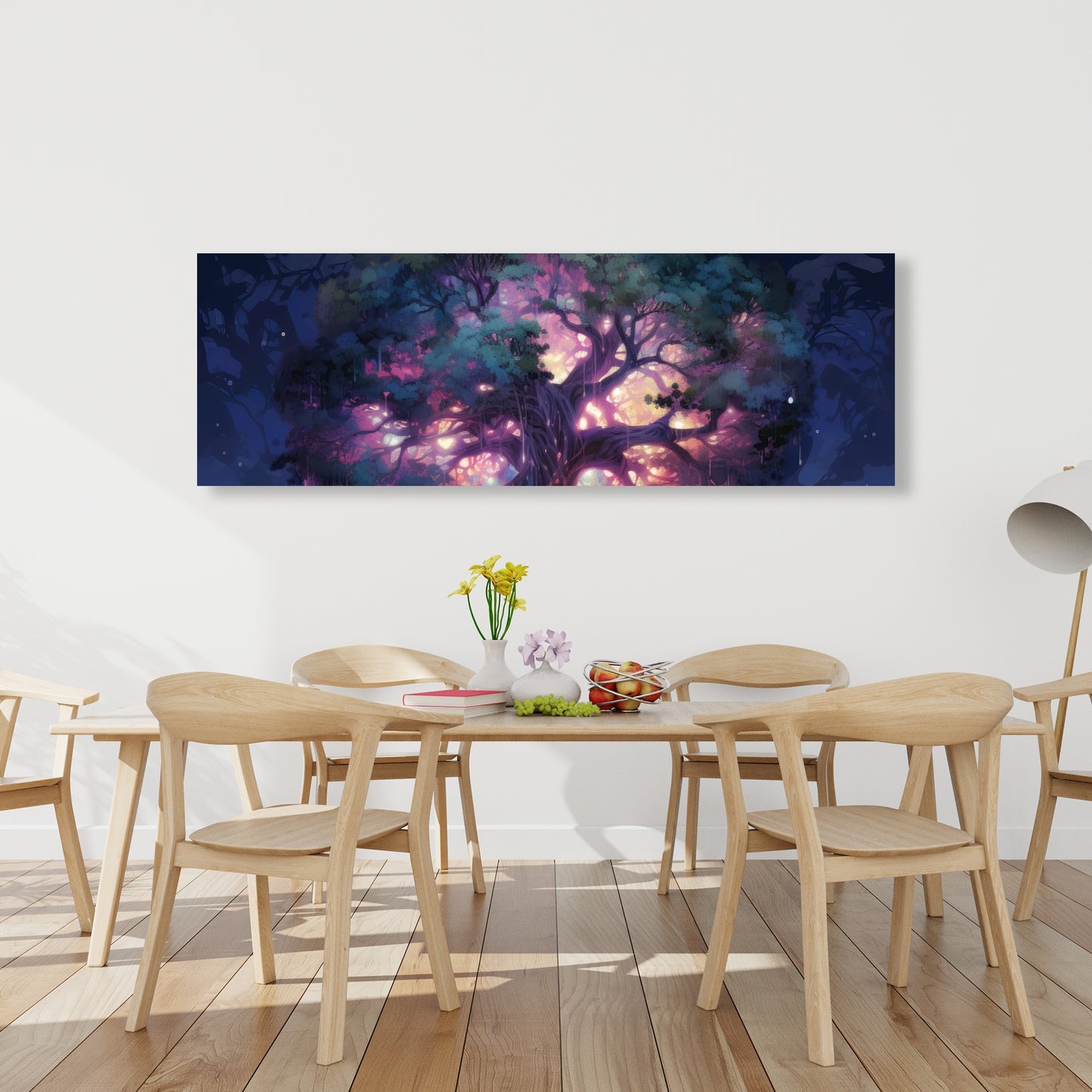 The Power of Nature - Blue Canvas Wall Art for Home Decor