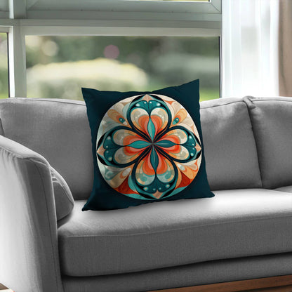 Peaceful mandala - Throw Pillow