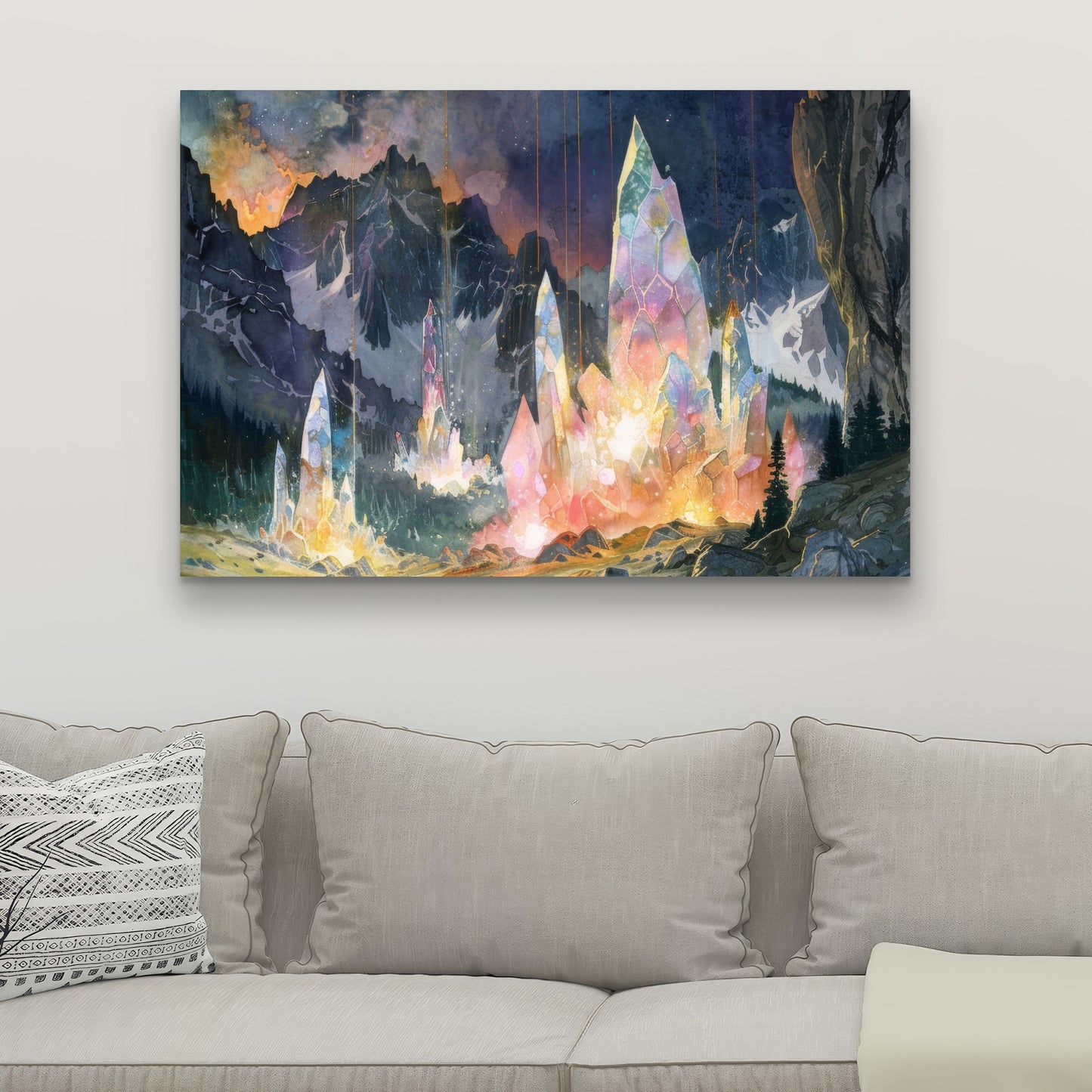 Growing strong - 32"x32" Canvas