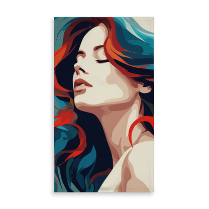 Zen Blue Indoor Outdoor Tablecloth | Stylish Design